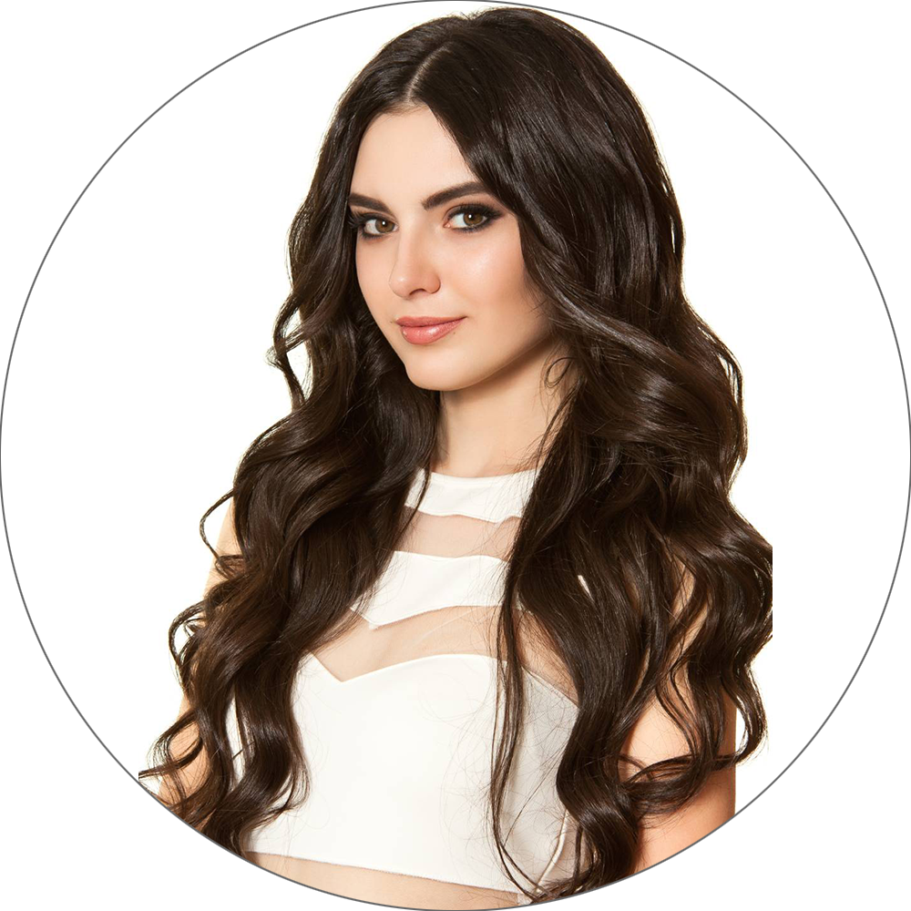 Halo Extensions - #2 Dark Brown