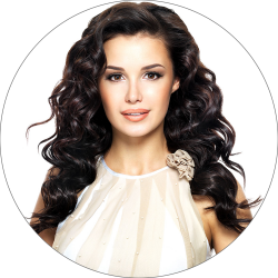 Long Lasting, #1B Mustanruskea, 60cm, 60g, Hiusnauhat