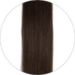 #2 Tummanruskea, 60cm, 50g, Sinettipidennykset, Single drawn