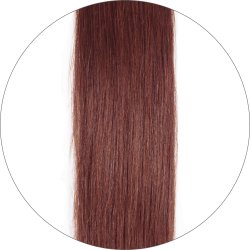 #33 Punaruskea, 40cm, 50g, Sinettipidennykset, Single drawn