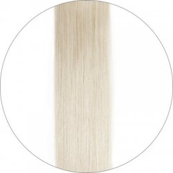 #6001 Erittäin kirkasvaalea, 50cm, 50g, Seamless Premium Teippipidennys, Single drawn