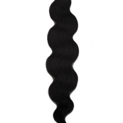 #1 Musta, 50cm, 50g , Body Wave Teippipidennys