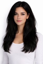 #1 Musta, 50cm, 50g, Nano Hair-Pidennykset