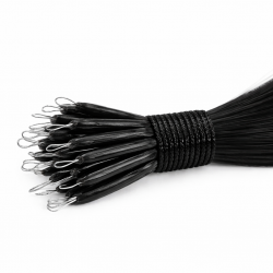 #1 Musta, 50cm, 50g, Nano Hair-Pidennykset