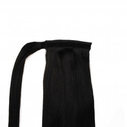#1 Musta, 60cm, 100g, Ponytail