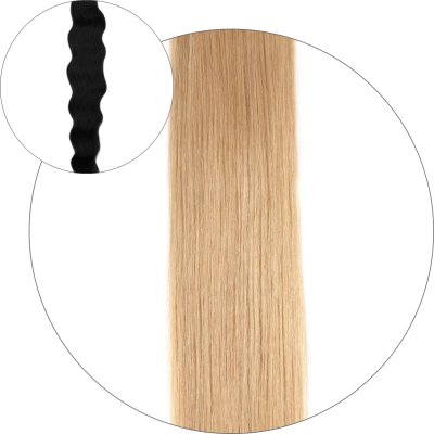 #18 Keskivaalea, 50 cm, Natural wave Ponytail