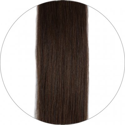 Long Lasting, #2 Tummanruskea, 60cm, 110g, Hiusnauhat