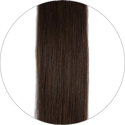 Long Lasting, #2 Tummanruskea, 60cm, 60g, Hiusnauhat